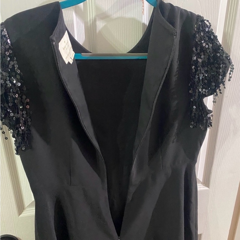 Kate Spade Women’s 10 Black Sequin Dress - Picture 11 of 11